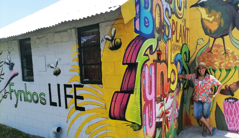 Eri-Kah van Breda at fynbosLife nursery
