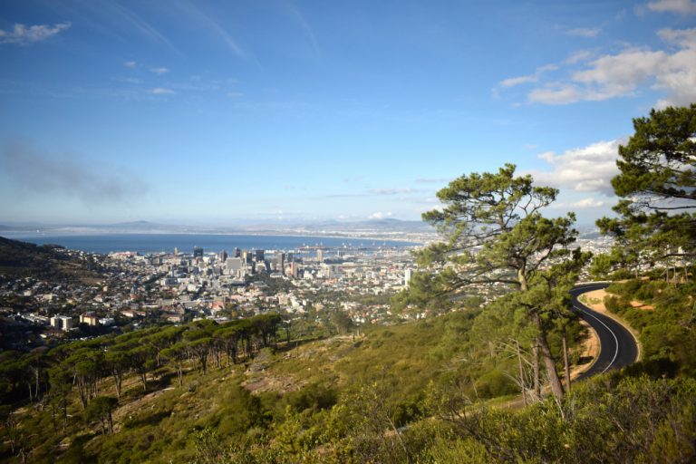 View of Cape Town city