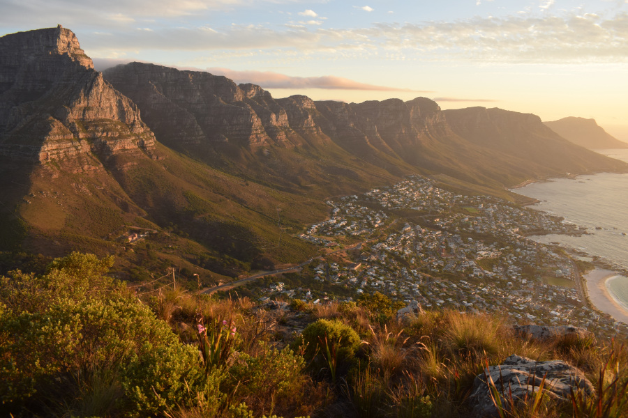 lions head sunset