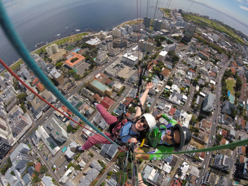 flying over Sea Point with Airventures