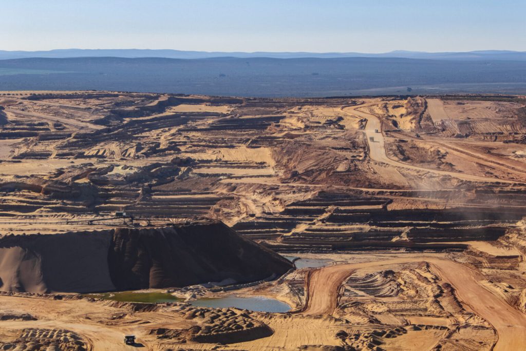 Tronox mine on the West Coast